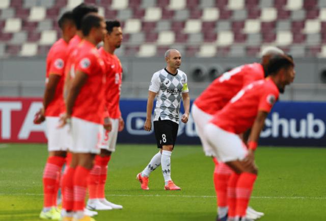 体坛老朋友亚冠追星失败感想:伊涅斯塔终不敌岁月